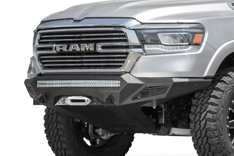 Addictive Desert Designs Fits 19 Ram 1500 Stealth Fighter Front Bumper W/ Winch