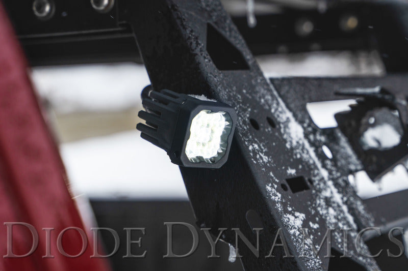 Diode Dynamics Stage Fits Series C1 LED Pod Pro - White Flood Standard RBL