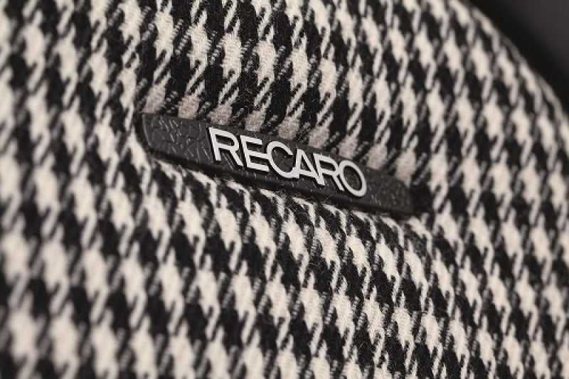 Recaro Fits Classic LX Seat - Black Leather/Pepita Fabric