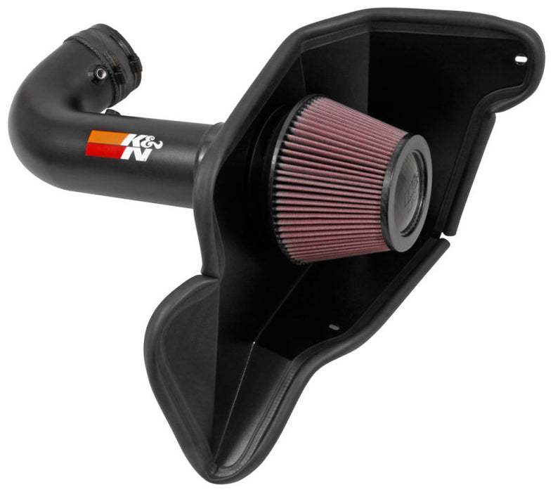 K&amp;N Fits 2016-2017 Ford Mustang Shelby 5.2L V8 Typhoon Cold Air Intake