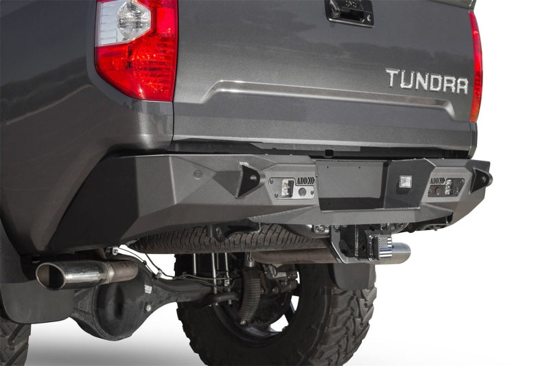 Addictive Desert Designs Fits 2014+ Toyota Tundra Stealth Fighter Rear Bumper W/