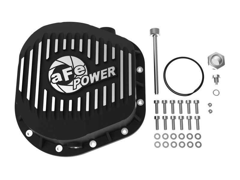 aFe Fits Power Cover Diff Rear Machined COV Diff R Ford Diesel Trucks 86-11