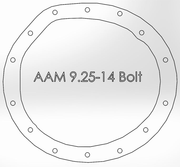 aFe Front Differential Cover (Raw; Fits Street Series); Dodge Diesel Trucks