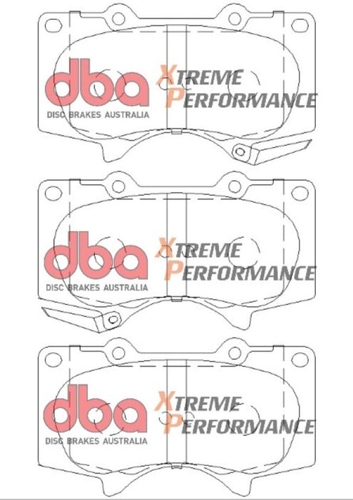 Dba Fits 2015 Toyota Tacoma XP650 Front Brake Pads