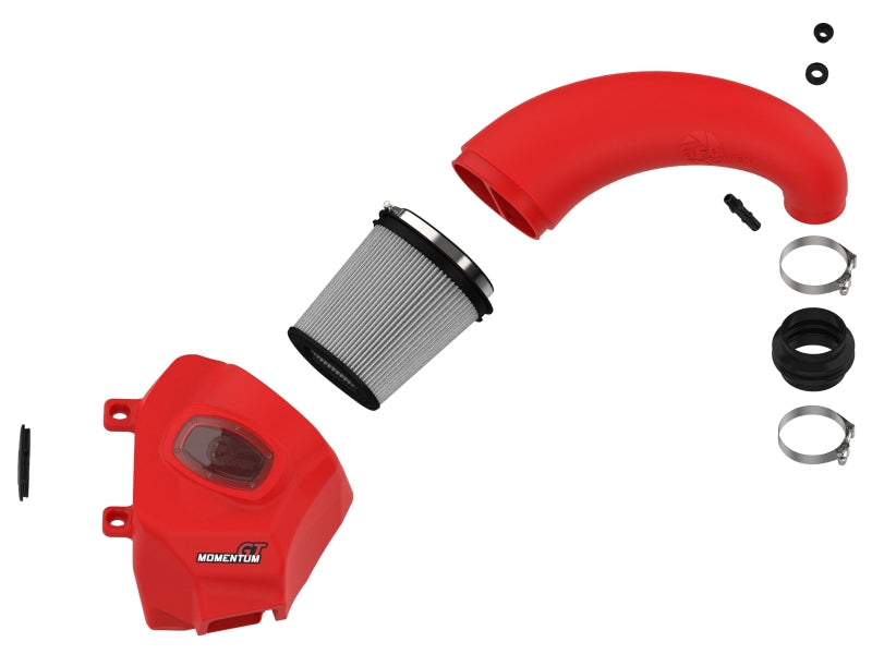 aFe Momentum Fits GT Pro DRY S Intake System Red Edition 19-23 Dodge RAM 1500