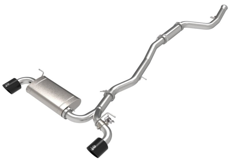 aFe POWER Takeda Fits 2021 Toyota Supra 2.0L (t) 2.5in-3in 304 SS CB Exhaust W/