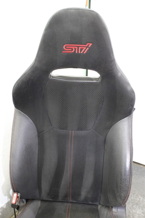 2013 Subaru WRX STI Front And Rear Seat Set Black Factory OEM 08-14