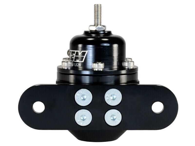 AEM Universal Black Anodized Adjustable Fuel Pressure Regulator 25-302BK