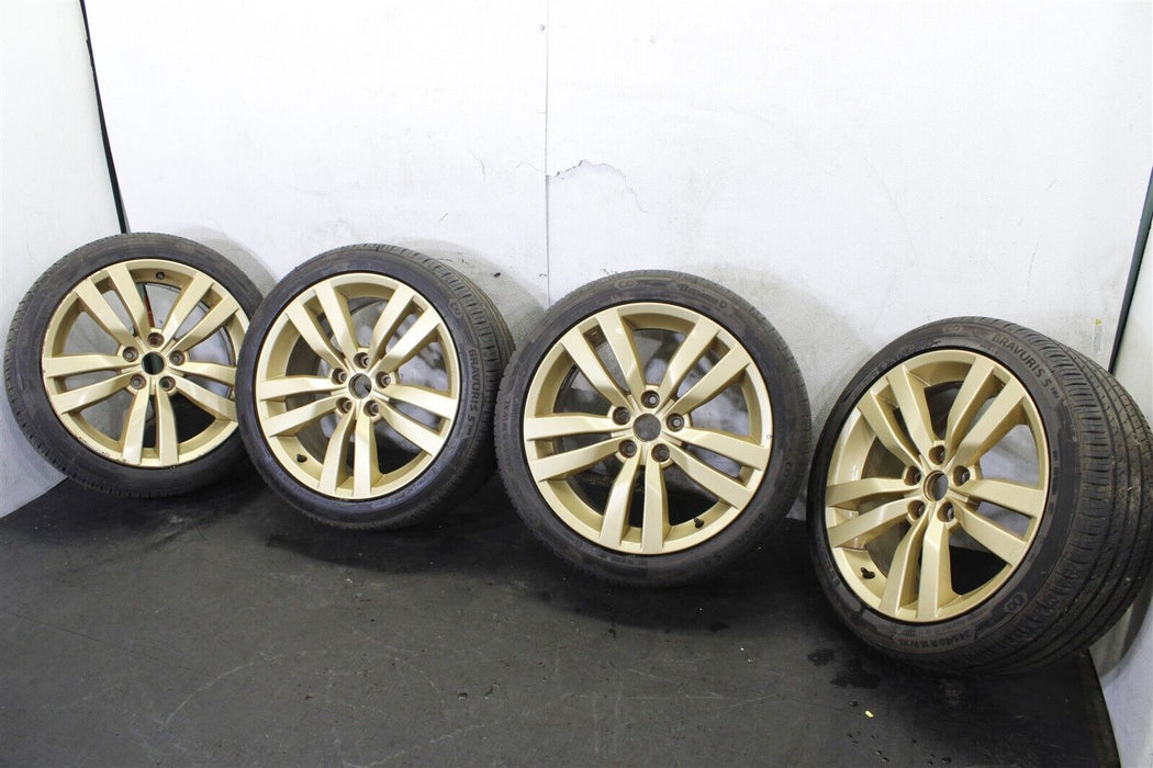 2008-2014 Subaru Impreza WRX STI Wheel Set of 4 Wheels Tires Rims 18x8.5 5x114.3