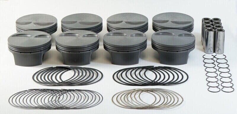 Mahle Motorsport Piston Kit 930221535; 4.135" -2.5cc Flat Top (2V) For Chevy LS7