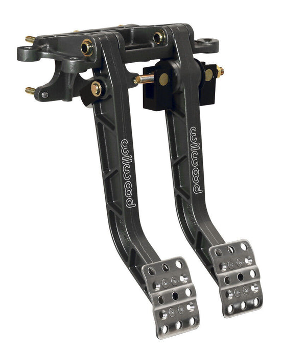 Wilwood 340-11295 Adjustable Dual Pedal, Fwd. Swing Mount - 6.25:1