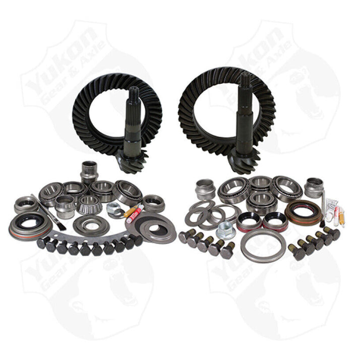 Yukon Gear & Axle YGK007 Ring And Pinion Gear And Install Kit Fits Wrangler (TJ)