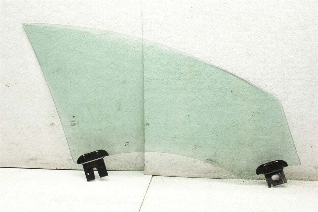 2013 Tesla Model S Driver Front Left Door Window Glass Assembly OEM 12-20