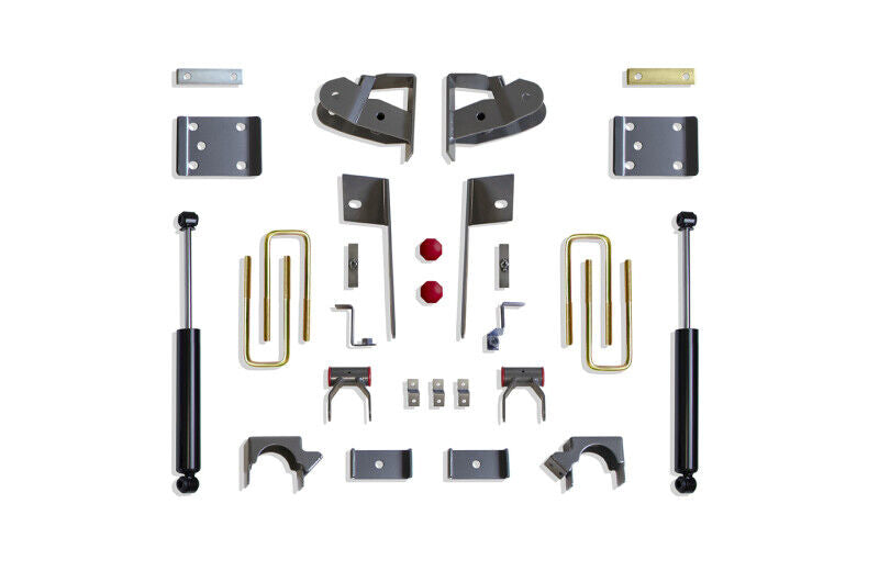 Maxtrac 201940 Rear Flip Kit W/ Hangers Shackles 3-4 Inch