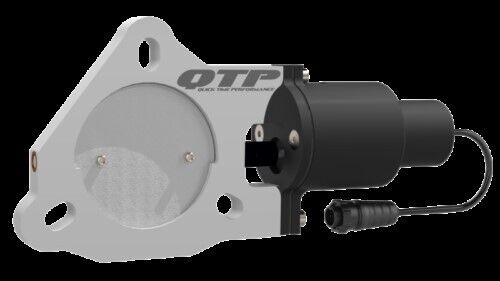 QTP QTEC30 3in Bolt-On QTEC Electric Cutout Valve - Single