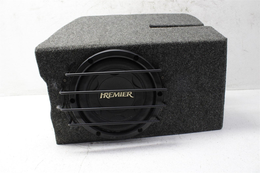 Premier 10" TS-W106C DVC Subwoofer Rear Left Custom Box For Subaru WRX 02-07