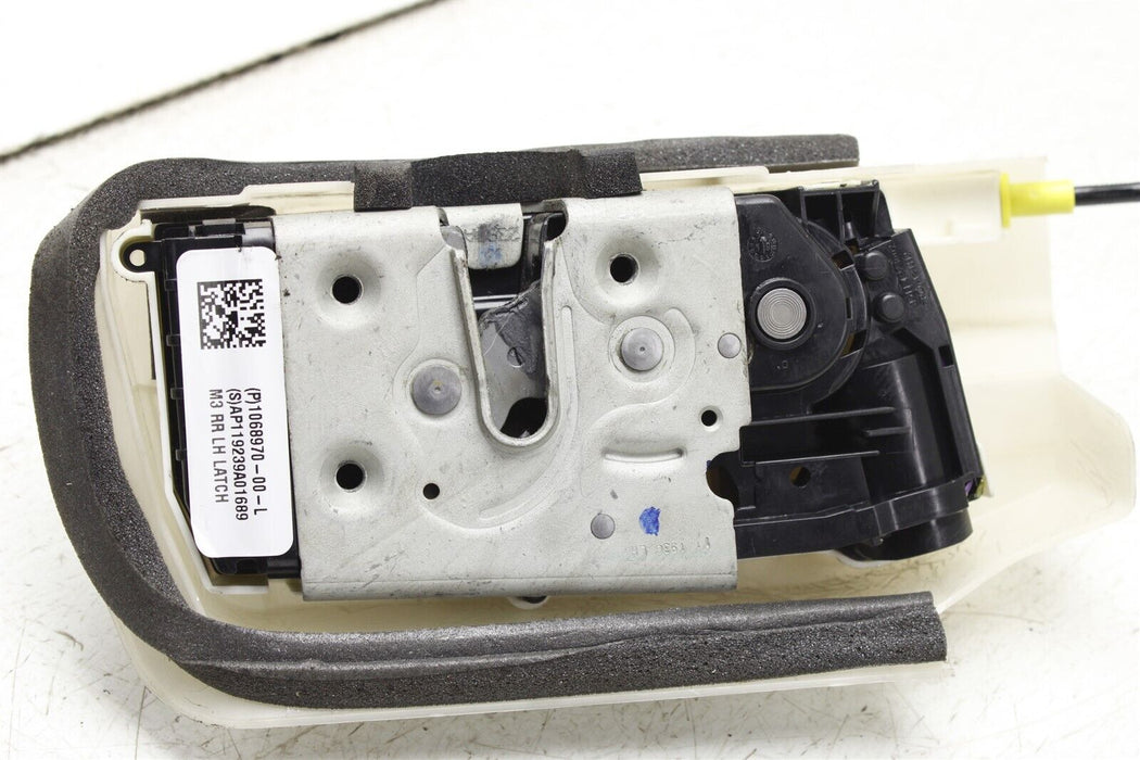 2020 Tesla Model 3 Rear Left Door Lock Actuator 1068970-00-L Factory OEM 17-20