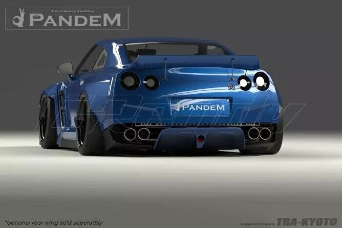 GReddy Pandem GT Wing Fits 2009+ Nissan GTR R35