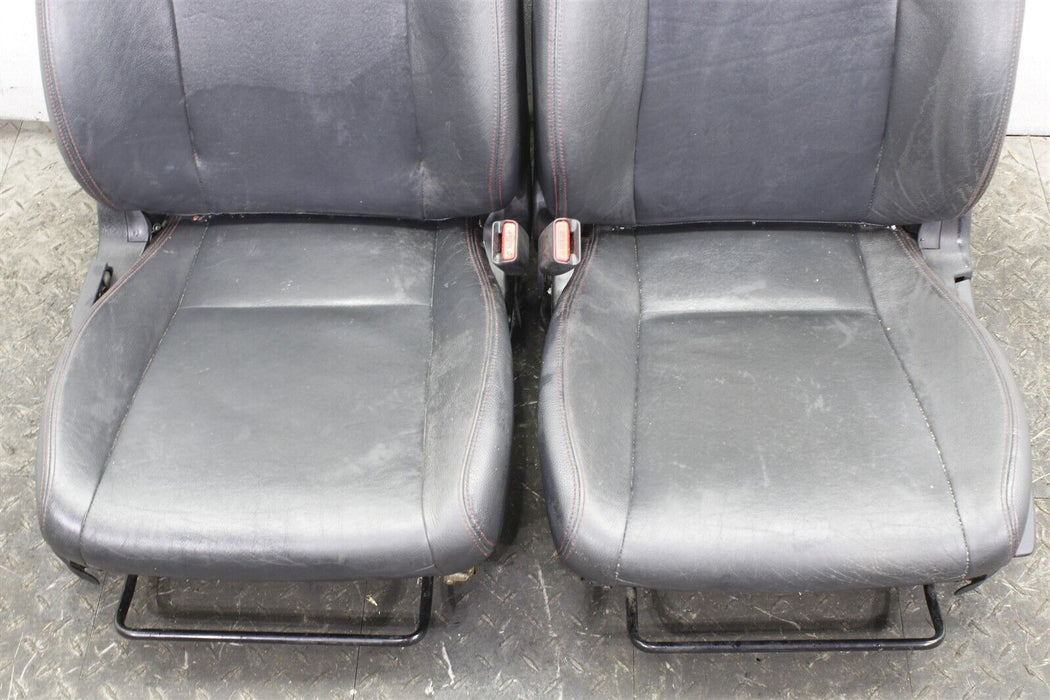 2008-2014 Subaru WRX STI Sedan Limited Leather Seat Set Front Rear 08-14