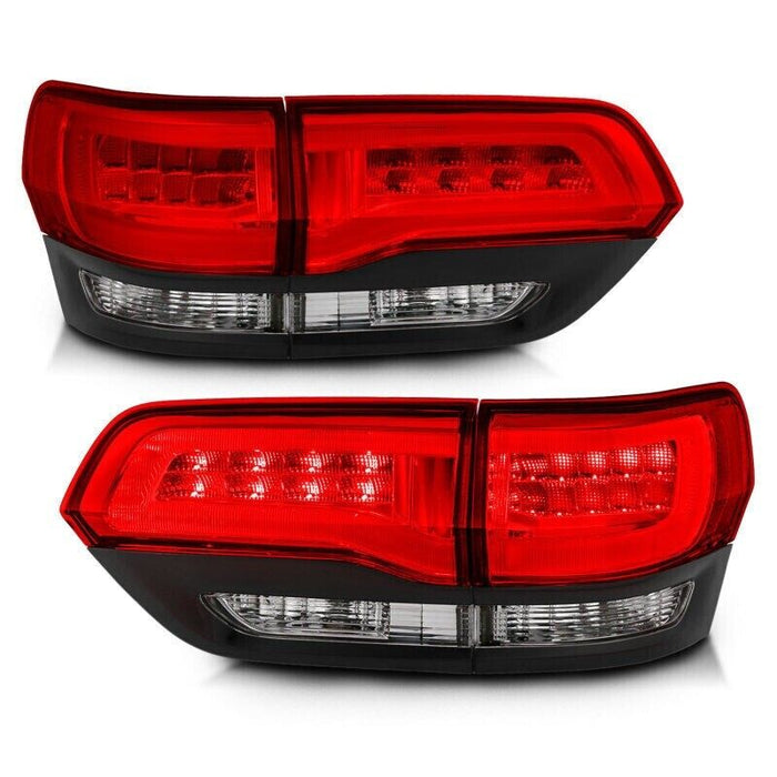 Anzo USA 311268 Tail Light Assembly Fits 14-17 Grand Cherokee (WK2)