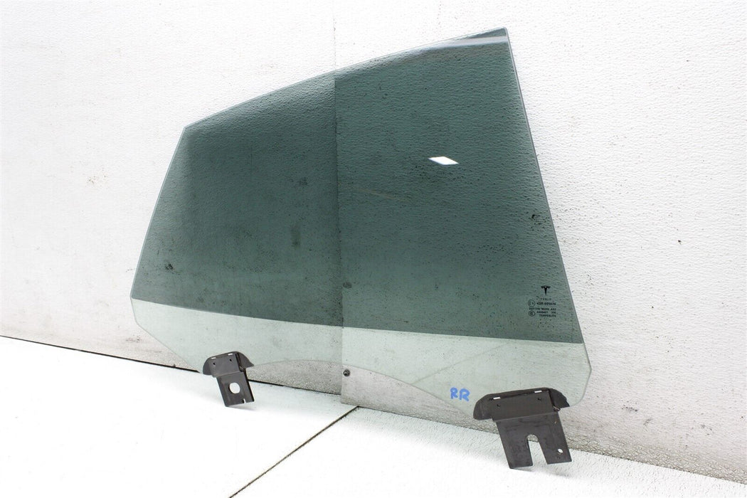 2015 Tesla Model S Passenger Rear Right Door Window Glass Factory OEM 12-15