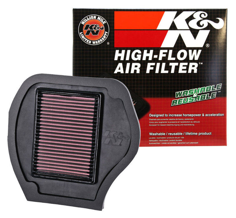 K&N YA-7007 Hi-Flow Air Intake Filter for 2007-2015 Yamaha YFM700F Grizzly
