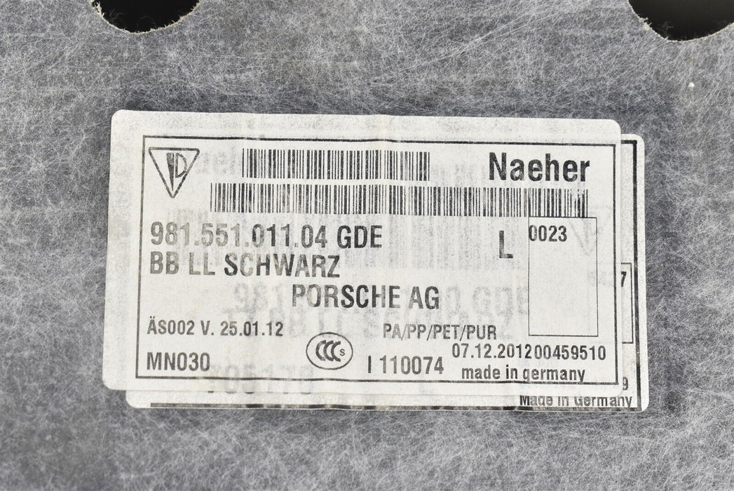 2013-2016 Porsche Boxster Let Floor Carpet Piece Section Driver LH 13-16