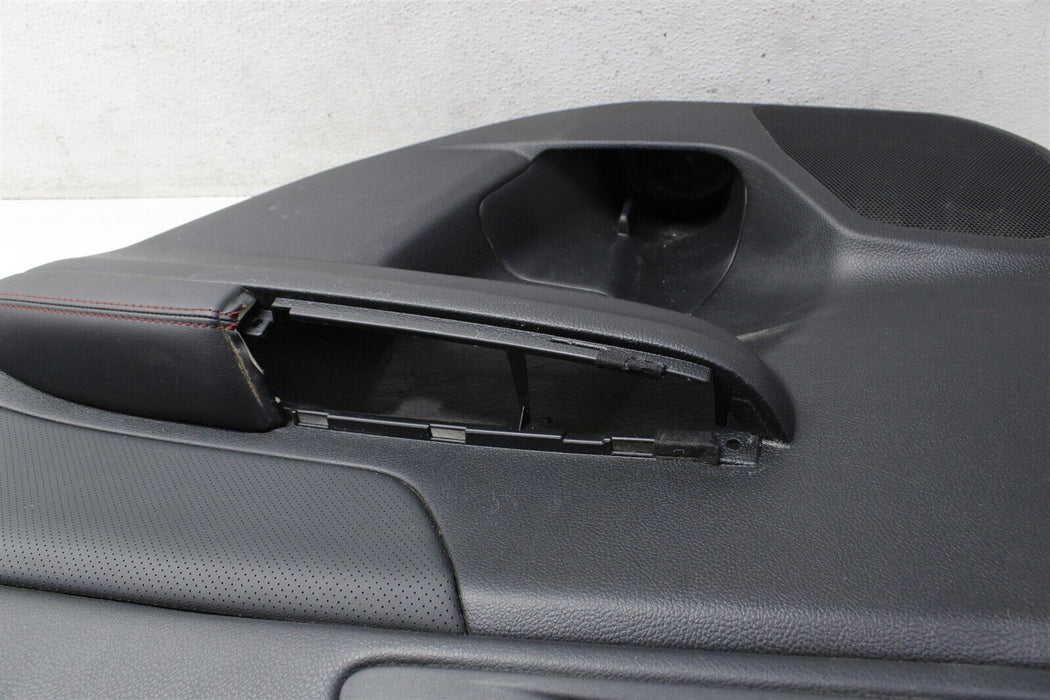 2020 Subaru WRX Passenger Rear Right Door Panel Cover Trim Assembly OEM 15-21