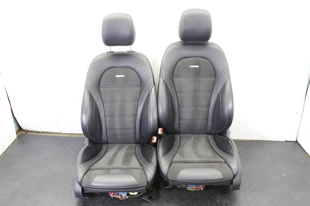 2017 Mercedes-Benz C63 AMG Sedan Seat Set Front Rear Complete