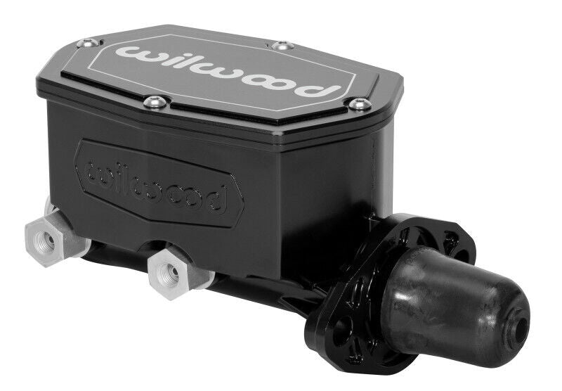 Wilwood Compact Tandem Master Cylinder 1.00" Bore Aluminum Black 260-14959-BK