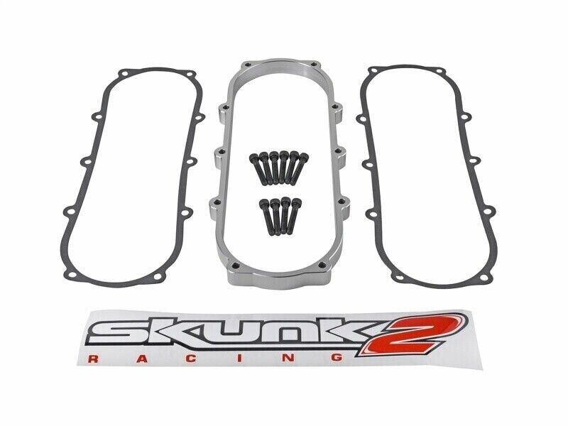 Skunk2 Racing 907-05-9100 Ultra Street Int Manifold Plenum Spacer Silver