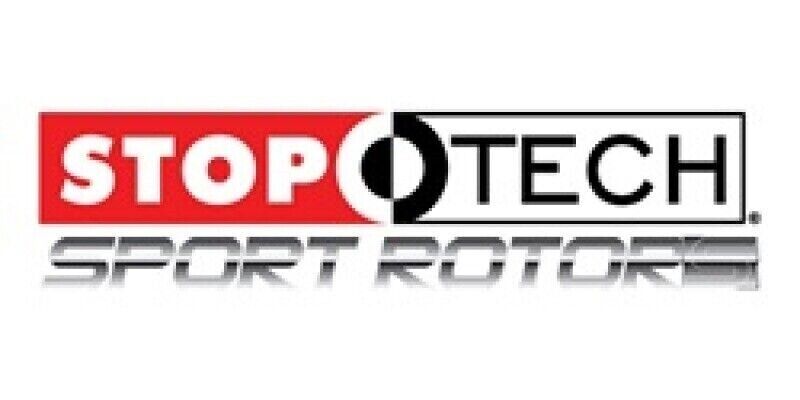 StopTech 127.34159R Sport Cross-Drilled And Slotted Disc Brake Rotor Fits Cooper