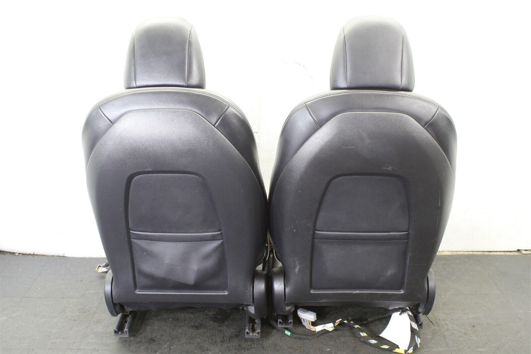 2021 Tesla Model 3 Black Seat Set Front And Rear Factory OEM 17-21