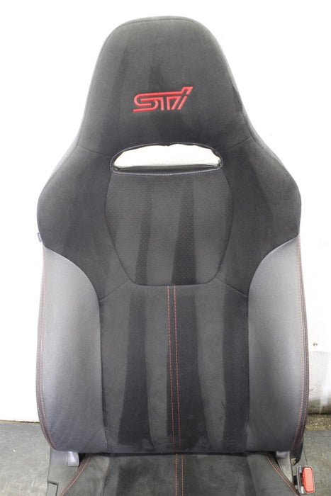 2013 Subaru WRX STI Front And Rear Seat Set Black Factory OEM 08-14