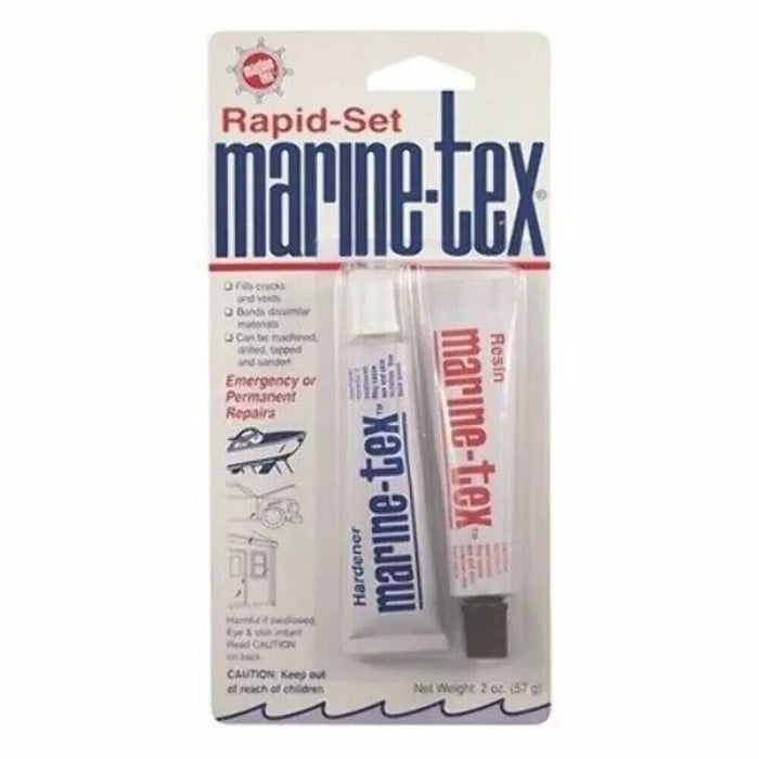 ITW Marine-Tex RM320K Rapid-Set Waterproof Epoxy 2oz Fiberglass Travaco