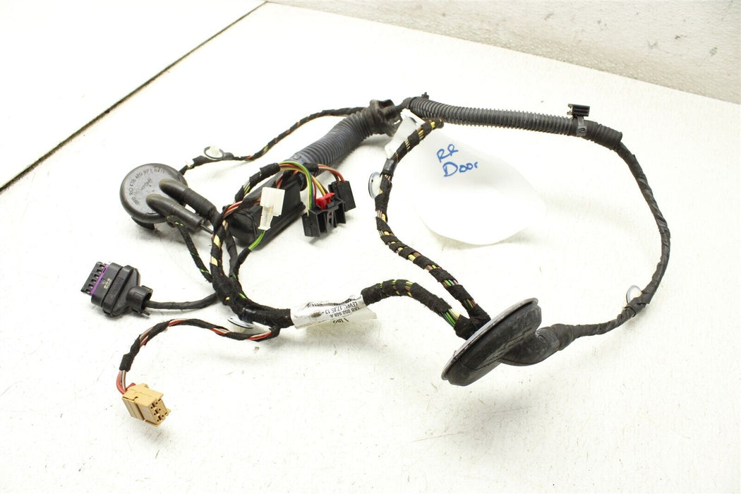 2015 Porsche Macan S Rear Right Passenger Door Wiring Wire Harness 95B971688F