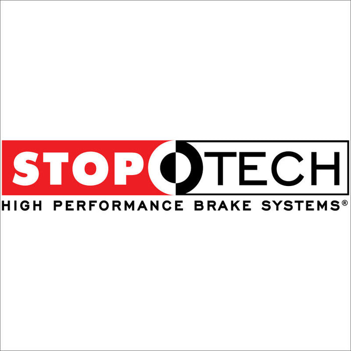 StopTech 126.45067SL Sport Slotted Rear Left Disc Brake Rotor For Mazda 3