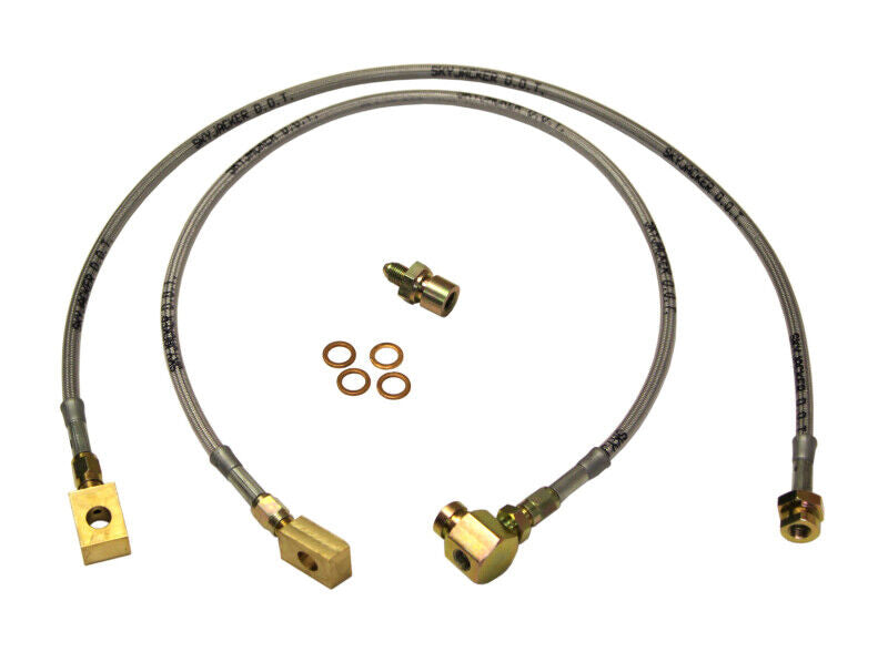 Skyjacker FBL38 Front SS Brake Line 8" Lift Pair for 1983-1997 Ford Ranger 4WD