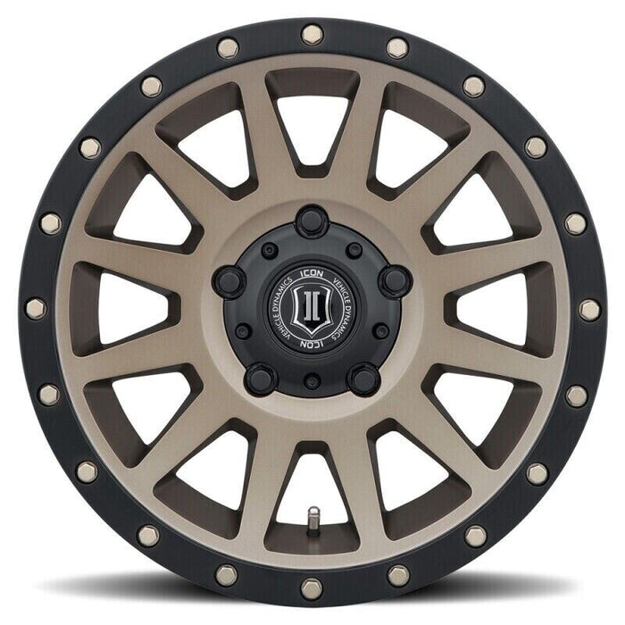 Icon Vehicle 2017855557BR 17x8.5 5x150 25mm Offset 5.75in BS 110.1mm Bore Wheel