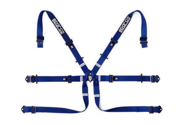 Sparco 04819H2AZ 6 Point 2 Inch Formula Safety Harness