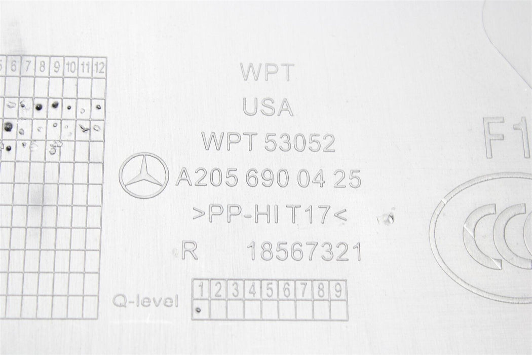 2017 Mercedes C43 AMG Sedan Right B Pillar Lower Cover Trim Panel 17-20