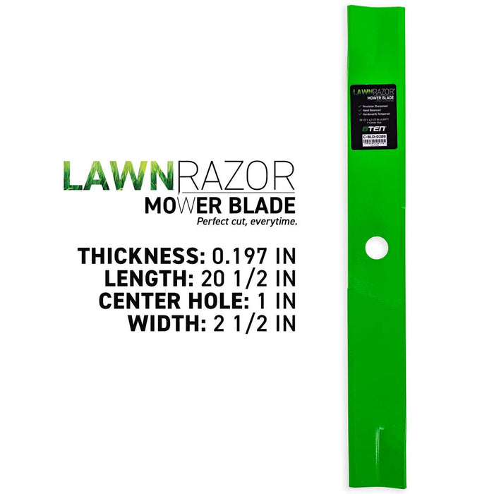 LawnRAZOR Blade for Exmark Lazer Z Turf Tracer 60 Inch Deck 103-6388