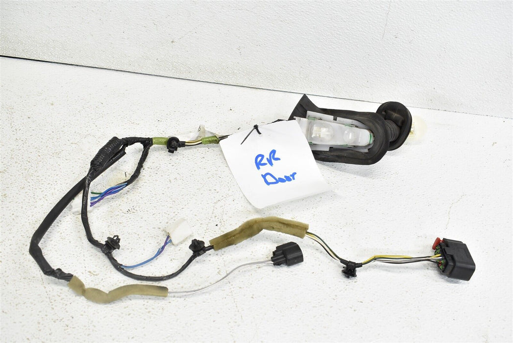 2007-2009 Mazdaspeed3 Door Wiring Harness Rear Right Passenger RH Speed 3 07-09