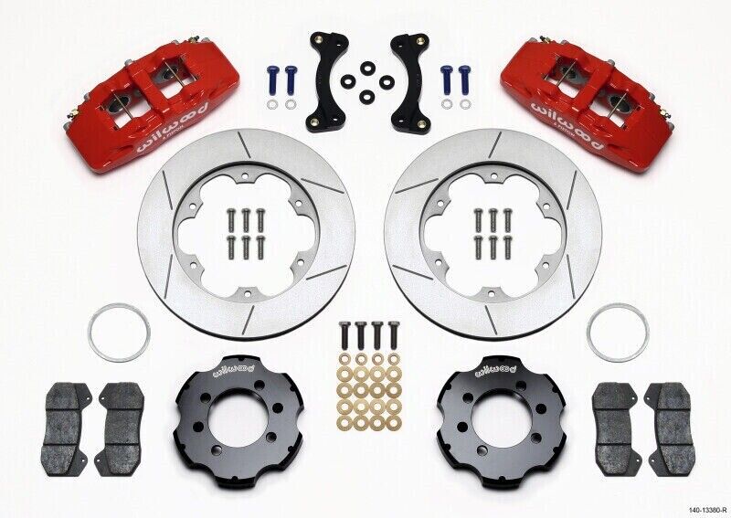 Wilwood Forged Dynapro 6 Big Brake Front Brake Kit / Hat For Mazda MX-5 Miata