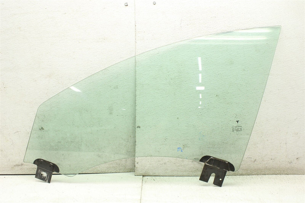 2013 Tesla Model S Driver Front Left Door Window Glass Assembly OEM 12-20