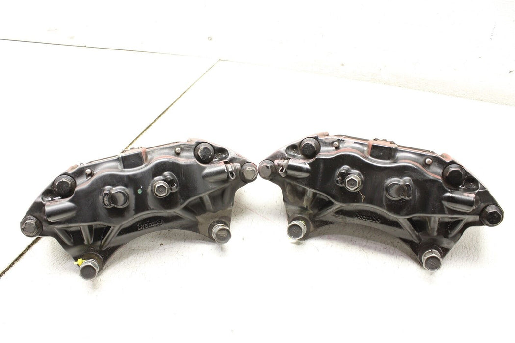 2017 Subaru WRX STI OEM Front Brembo Brake Calipers Spray Painted 08-17