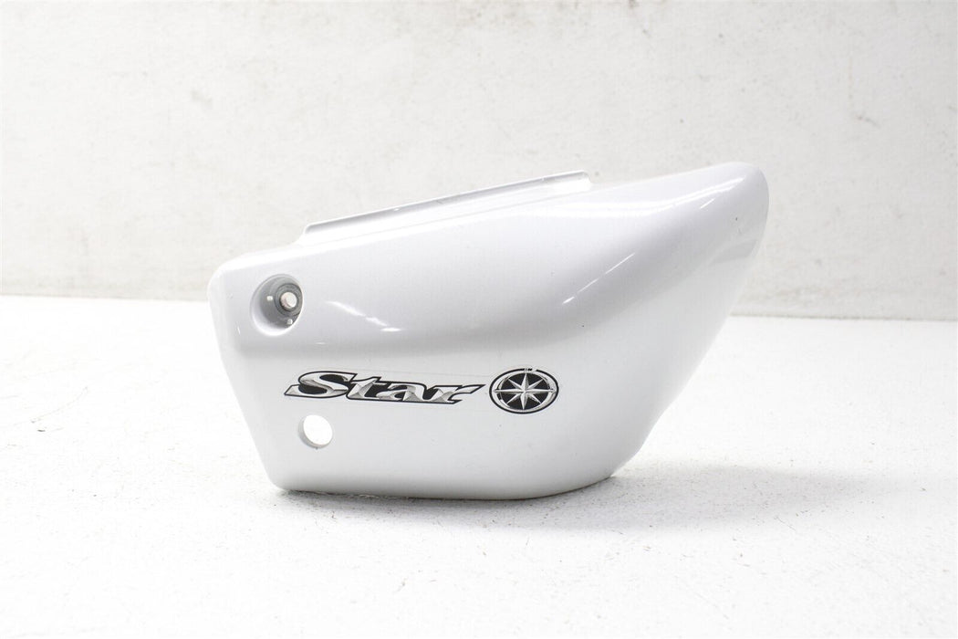 2010 Yamaha XVS 950 V-Star Right Side Fairing Cover Assembly White OEM 09-14