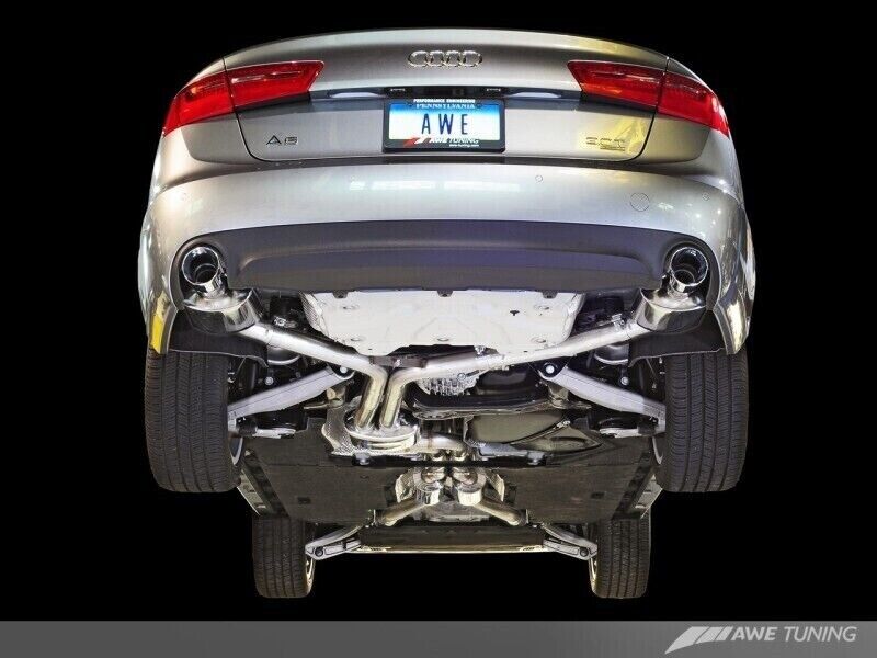 AWE Tuning 3015-32048 for Audi C7 A6 3.0T Touring Edition Exhaust - Dual Outlet