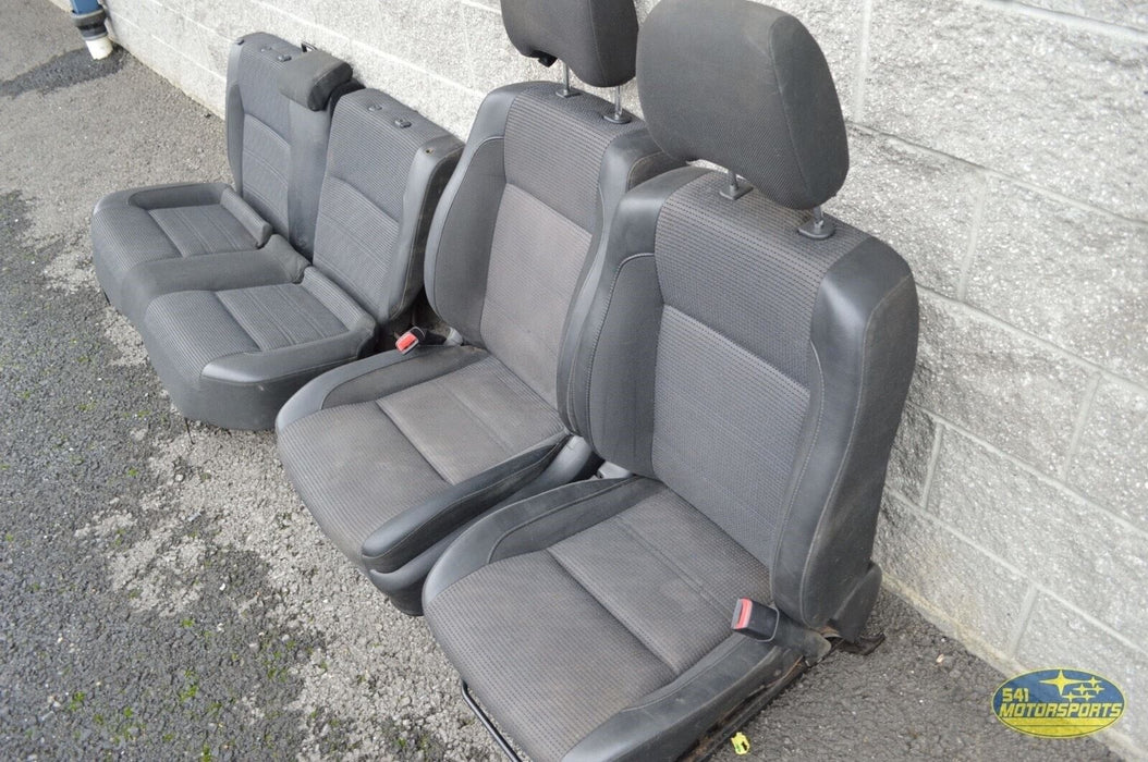 2005 SUBARU FORESTER XT FRONT REAR RIGHT LEFT SEAT SET SEATS