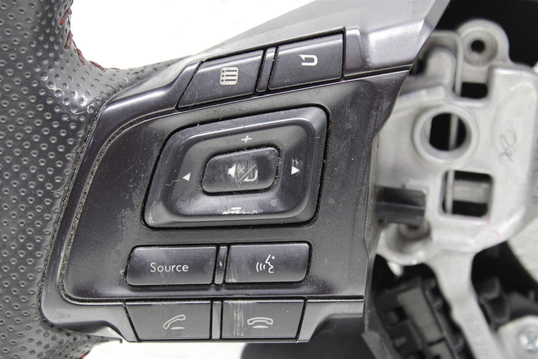 2015-2021 Subaru WRX STI Red Stitched Steering Wheel Assembly Factory OEM 15-21